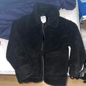 Black teddy Coat